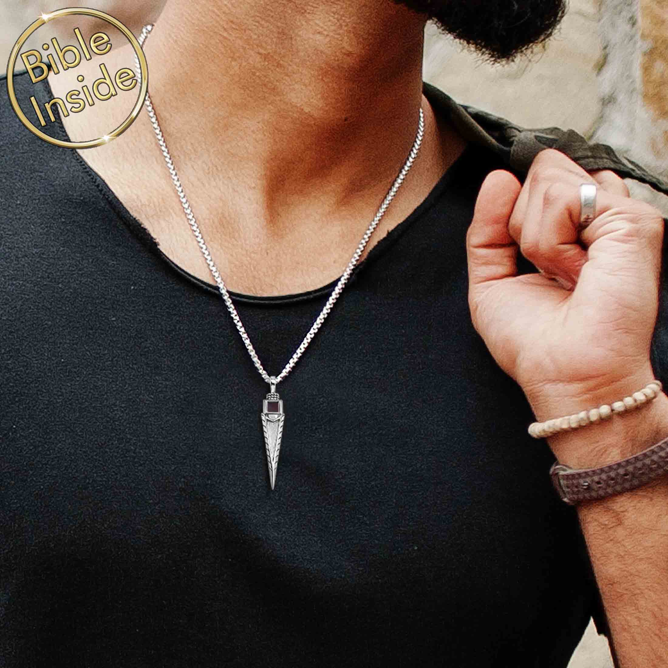 Bible Present Gold Tree of Life Pendant With Bible Inside My Nano Jewelry